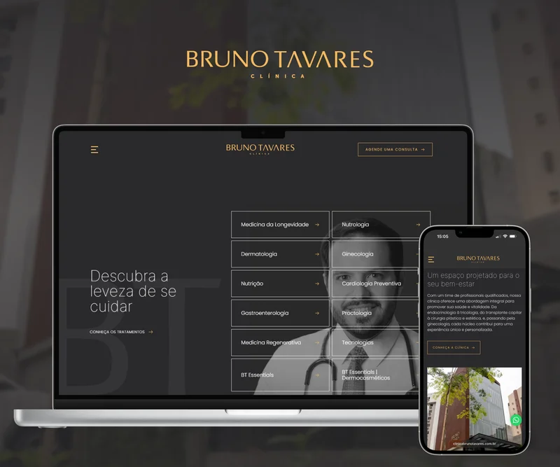Projeto Clínica Bruno Tavares